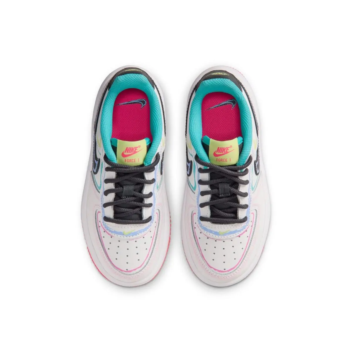 Nike shoes - WHITE/ANTHRACITE-HYPER PINK-DUSTY CACTUS 3