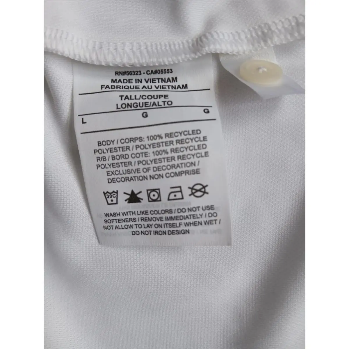 Nike clothing - Nike Dri-Fit CN5915-100 - CN5915-100 - White (UPC: 194495350112) 3