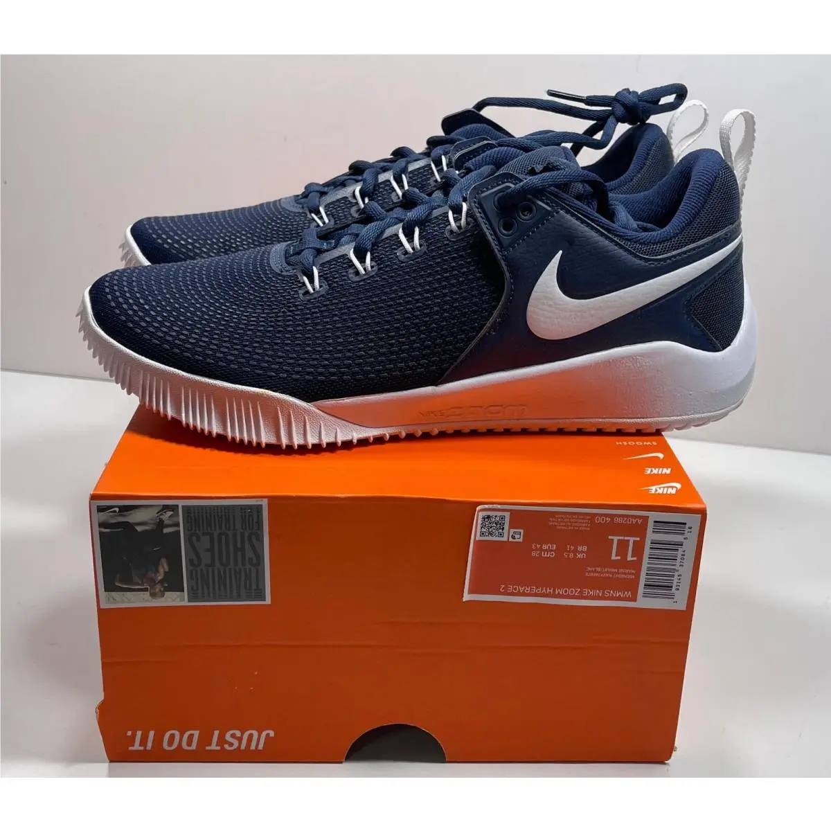 Nike Women`s Zoom Hyperace 2 Volleyball Shoe AA0286 400 Size 11