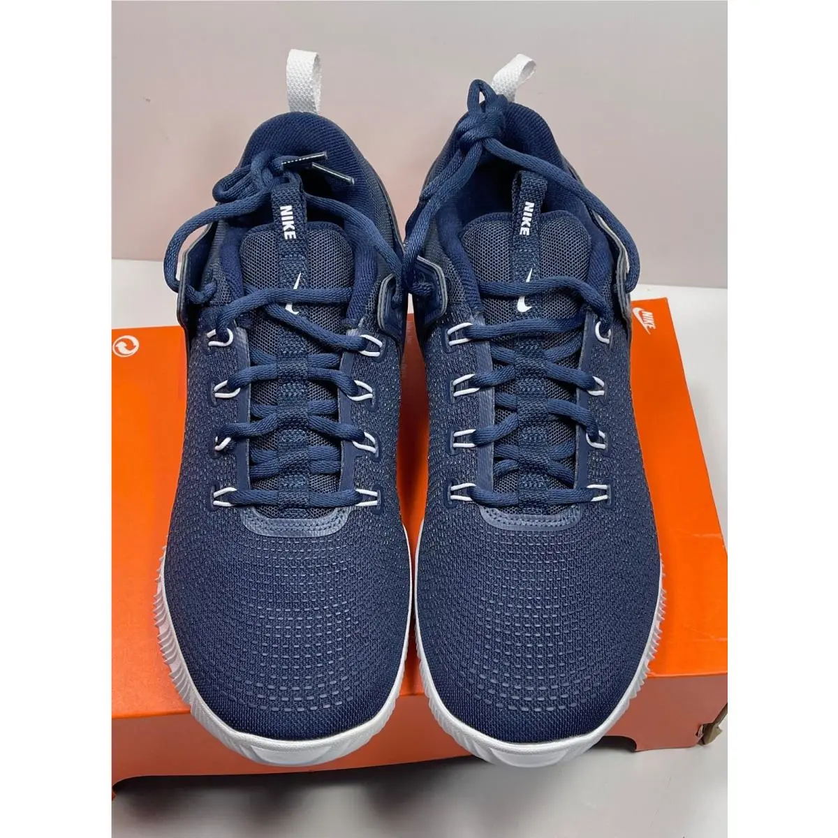 Nike shoes - Zoom Hyperace 2 Volleyball Shoe - AA0286 400 - Midnight Navy / White (UPC: 193145370845) 2