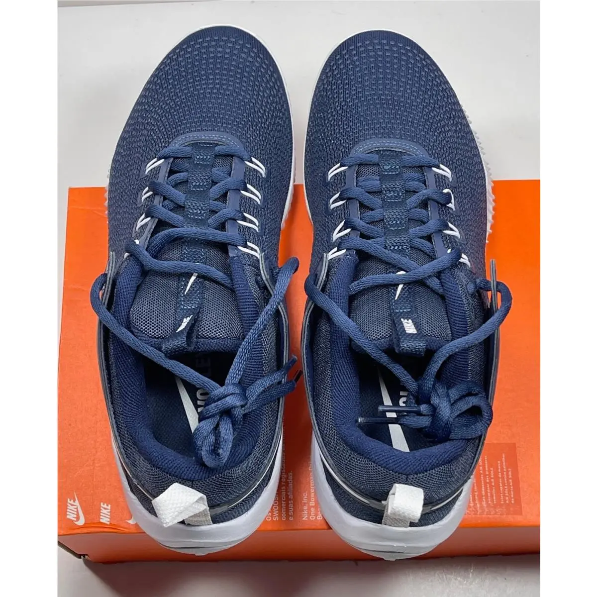 Nike shoes - Zoom Hyperace 2 Volleyball Shoe - AA0286 400 - Midnight Navy / White (UPC: 193145370845) 4