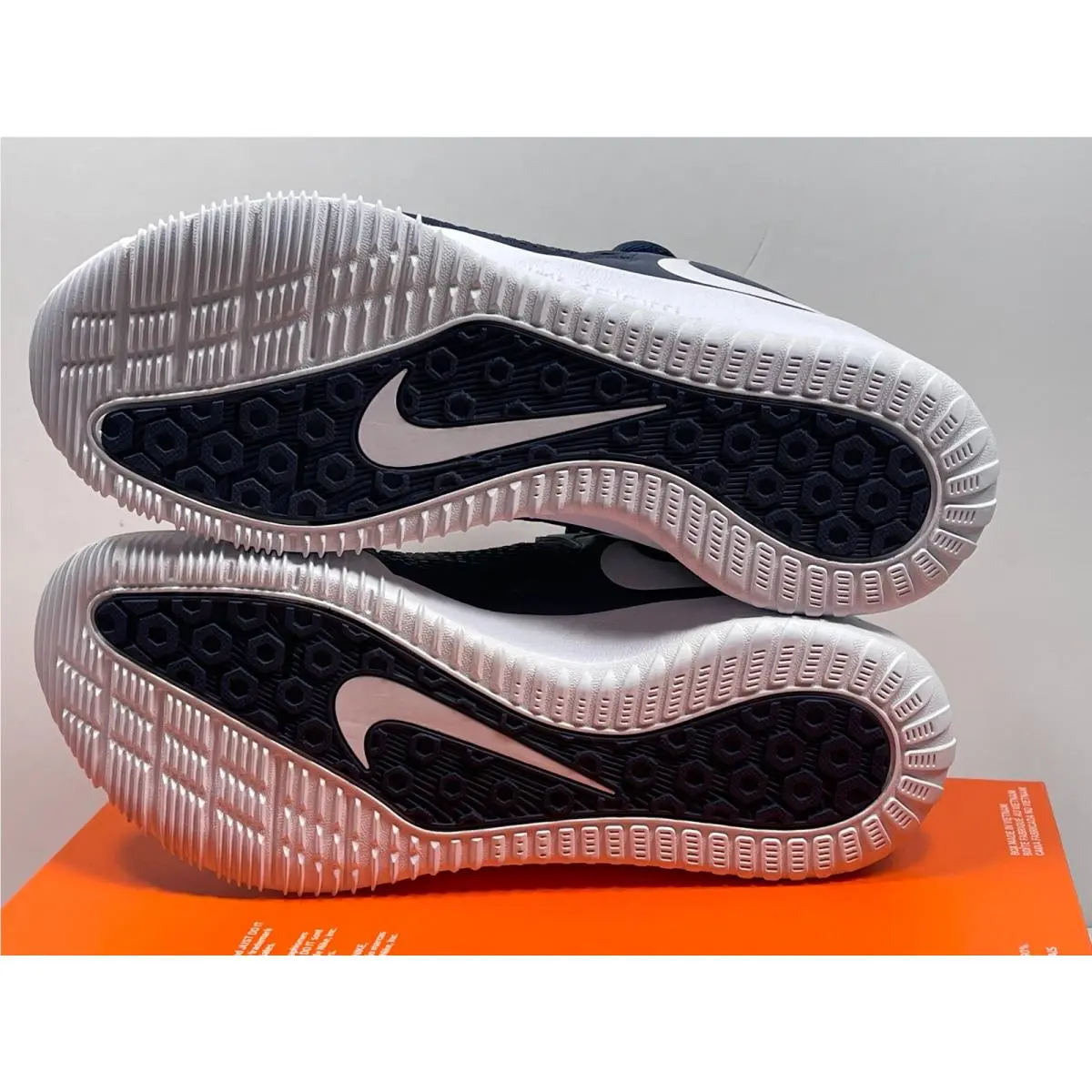 Nike shoes - Zoom Hyperace 2 Volleyball Shoe - AA0286 400 - Midnight Navy / White (UPC: 193145370845) 7