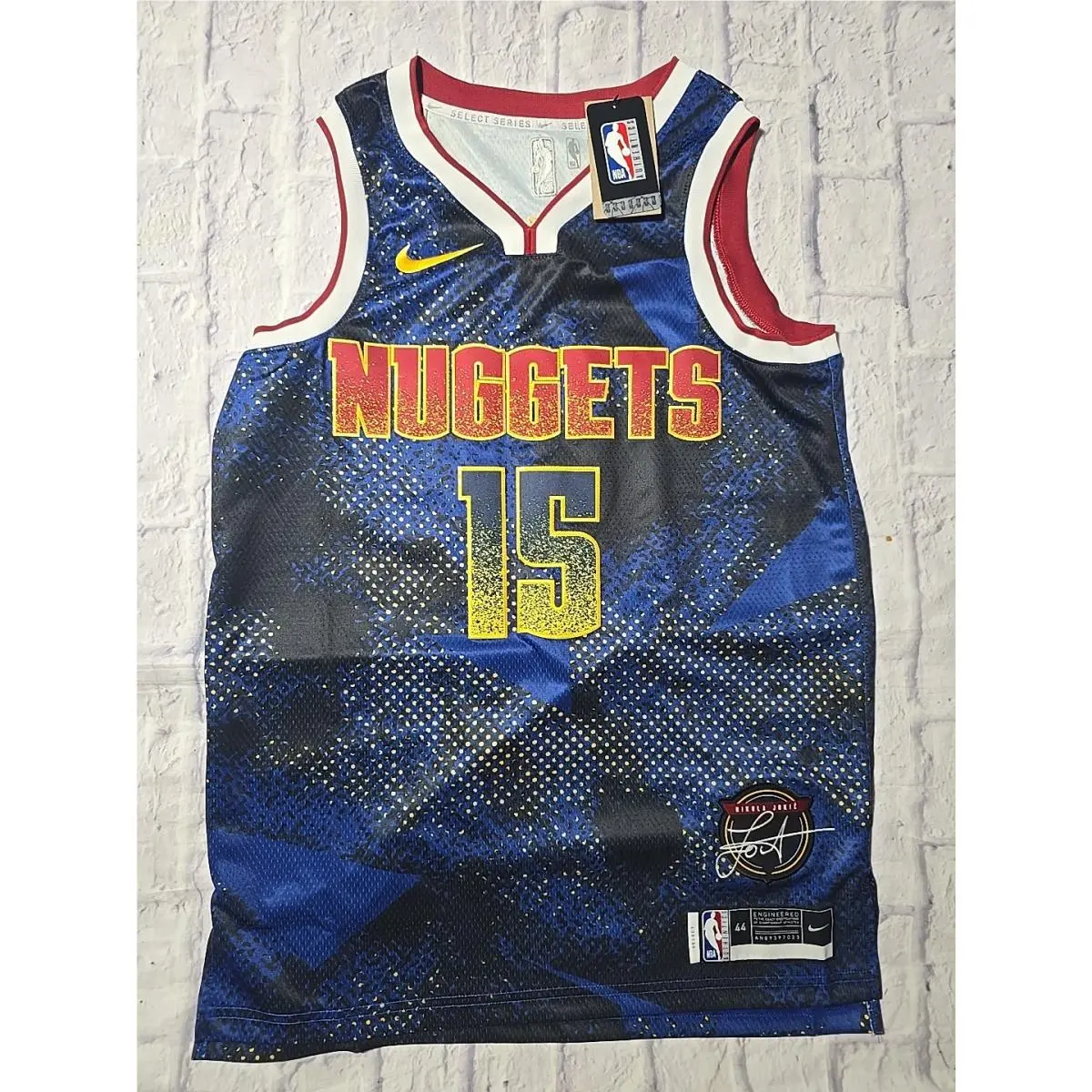 Nike Denver Nuggets Jokic Jersey Size M Basketball Stitched Mens
