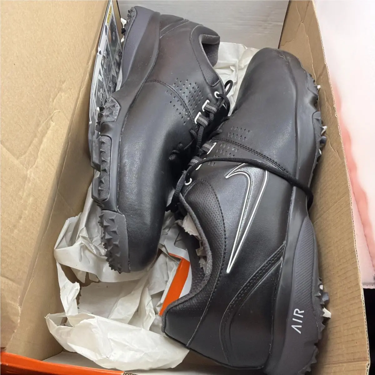 Nike Air Rival Lll - Size 11.5 - 628533 001 - Black Golf Shoes