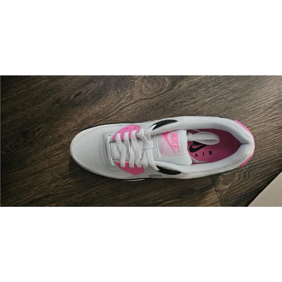 Nike shoes - Nike Air Max 90 - Air Max - white black pink 1