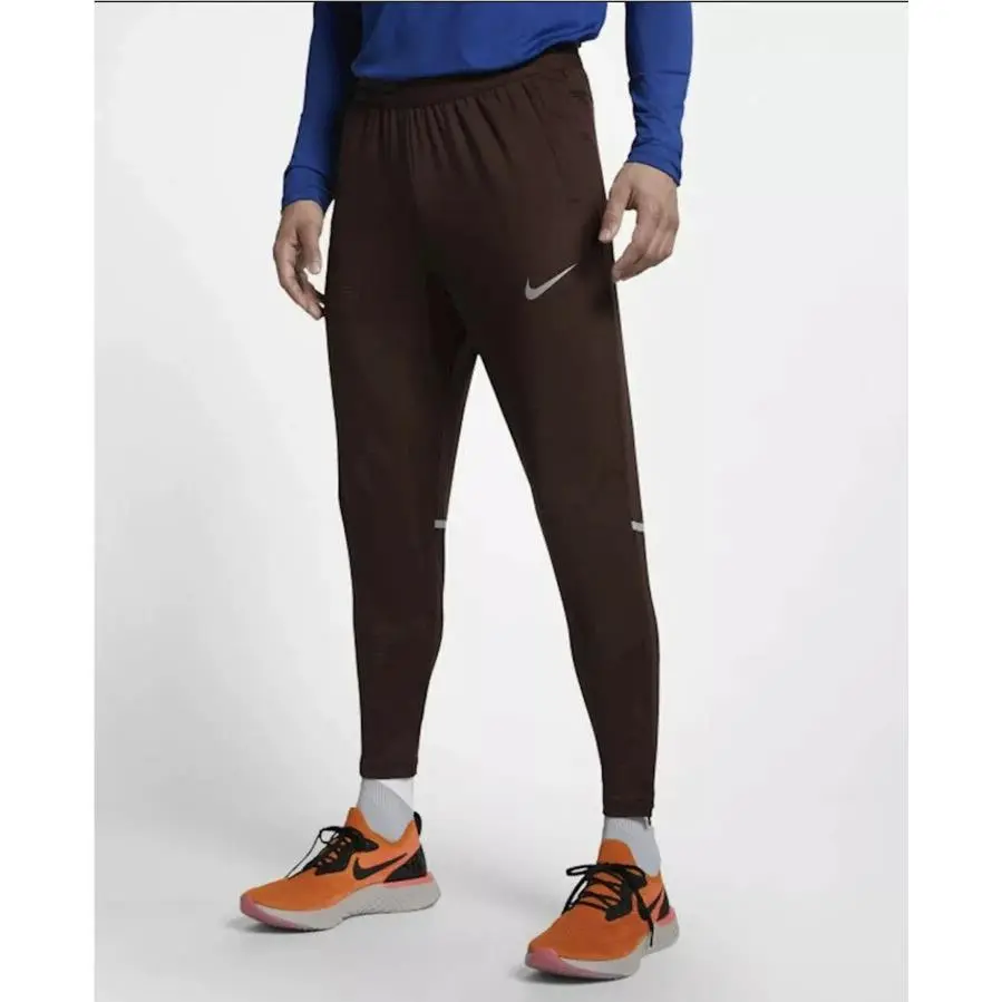 Nike Phenom 2 Dri-fit Men`s Size XL Track Running Pants Burgundy AA0690-233