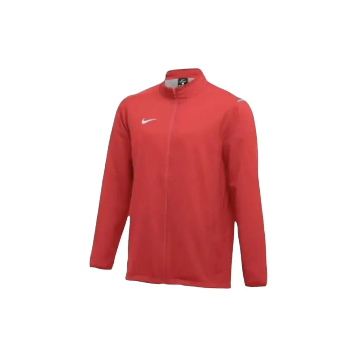 Men`s Dri-fit Full Zip Long Sleeve Lined Training Jacket Red Size XL by Nike