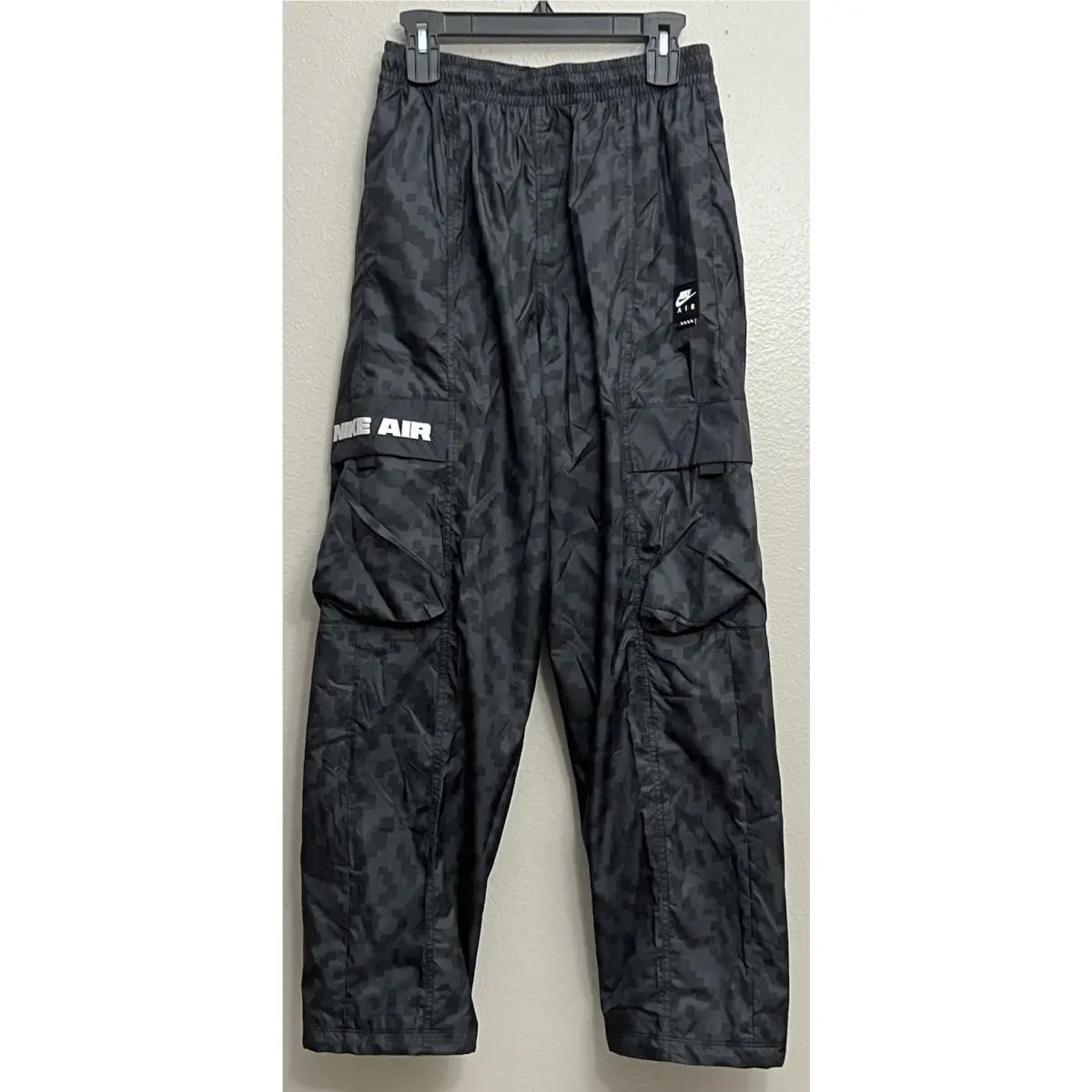 Nike Air Woven Cargo Track Pants Anthracite Mens Size Small HQ9468 060 S