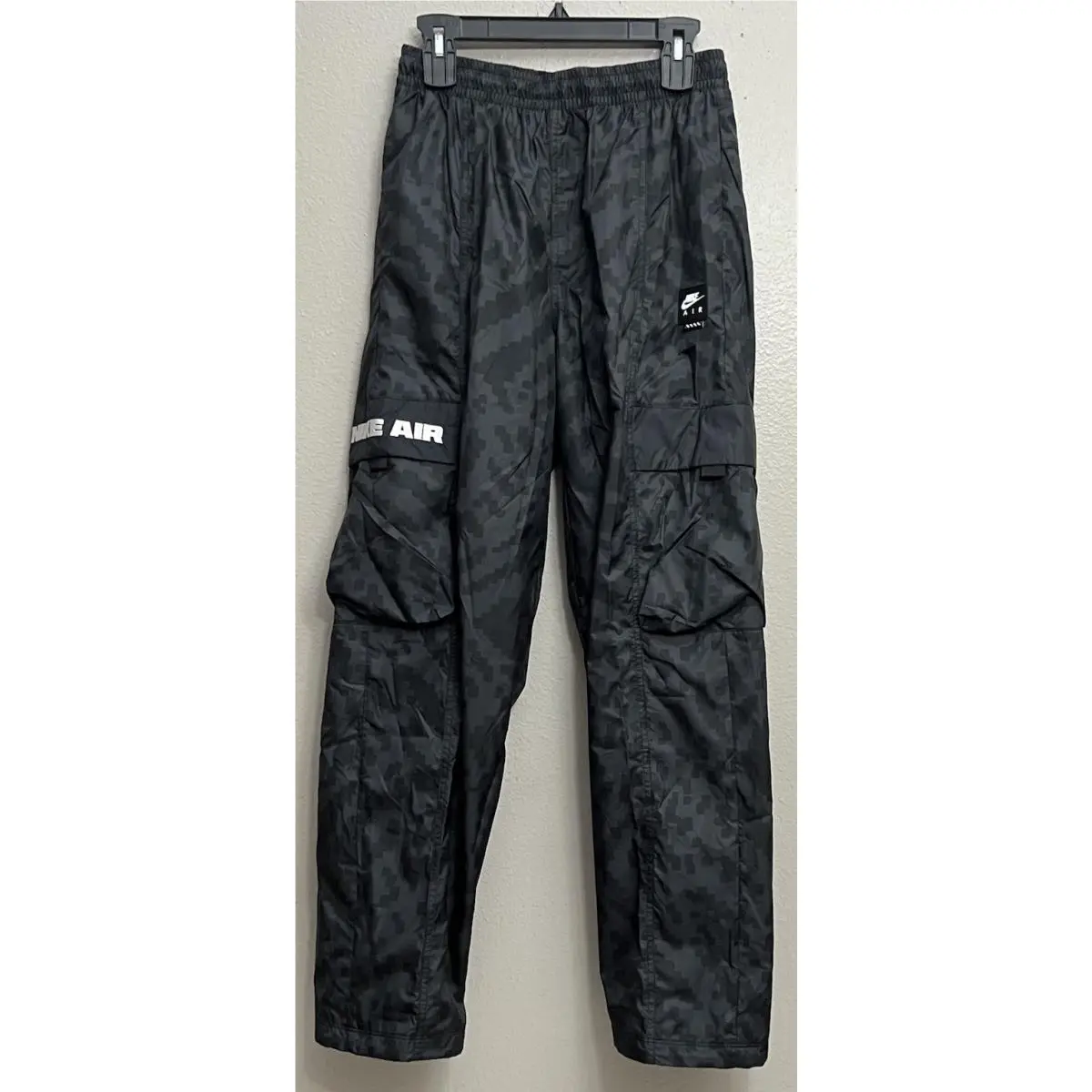 Nike clothing - Nike Air Woven Cargo Track Pants - HQ9468-060 - Anthracite (UPC: 198481639120) 0