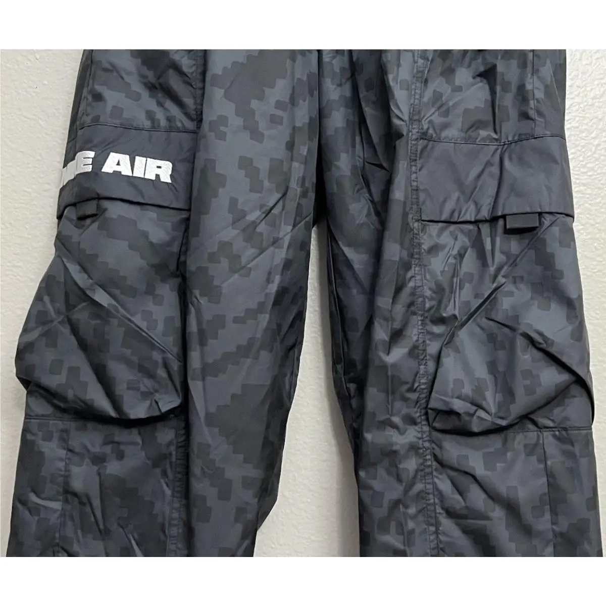 Nike clothing - Nike Air Woven Cargo Track Pants - HQ9468-060 - Anthracite (UPC: 198481639120) 2
