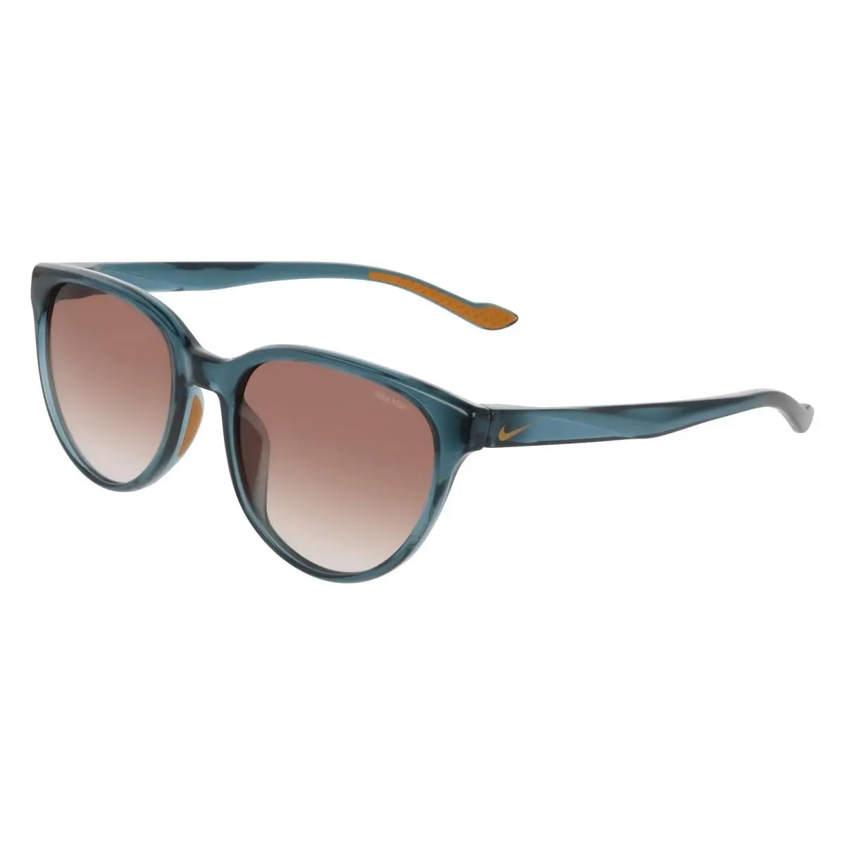 Nike Temper Shine IO 0152 X Smokey Blue / Amber Gradient 006 Size 54 Sunglasses