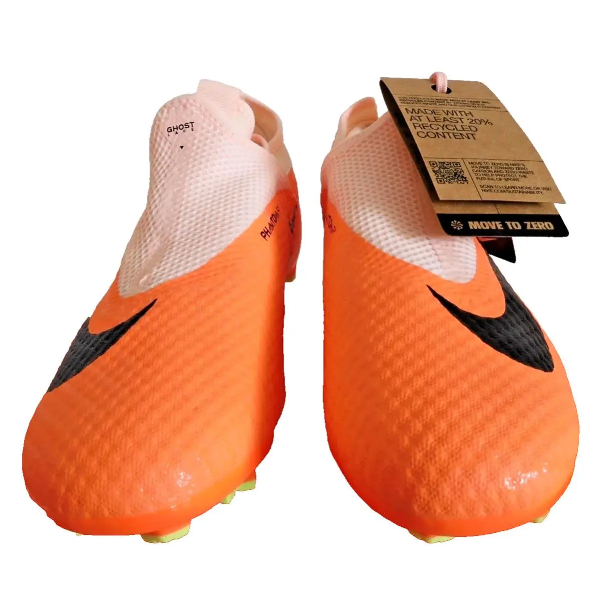 Nike Phantom Gx Academy Df Wc Fg/mg Guava Orange Men Size 10 DZ3481-800 NO Lid