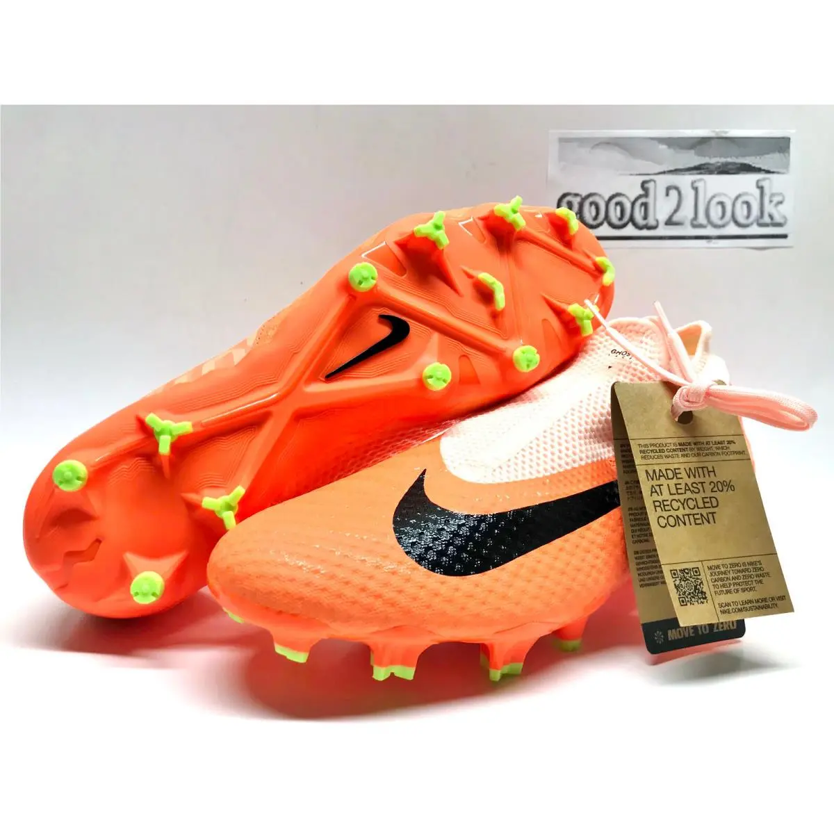 Nike shoes - Nike Phantom GX - Phantom - DZ3481-800 - Orange (UPC: 196609461714) 0