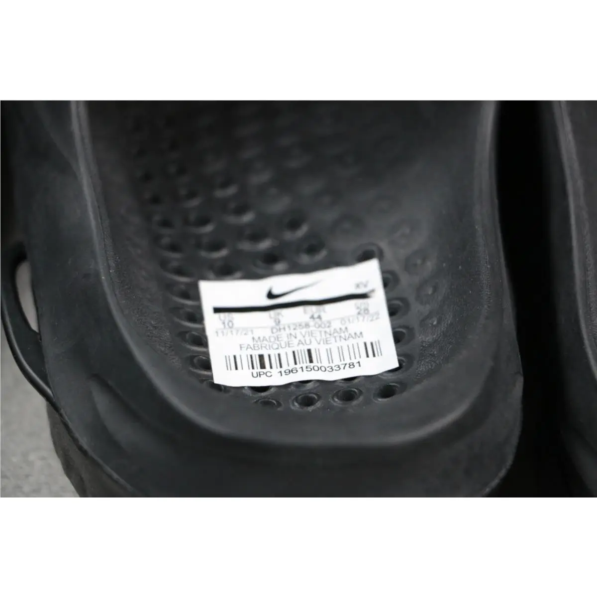 Nike shoes - Slide 005 - Slide - Dh1258-002 - Black (UPC: 0196150033781) 5