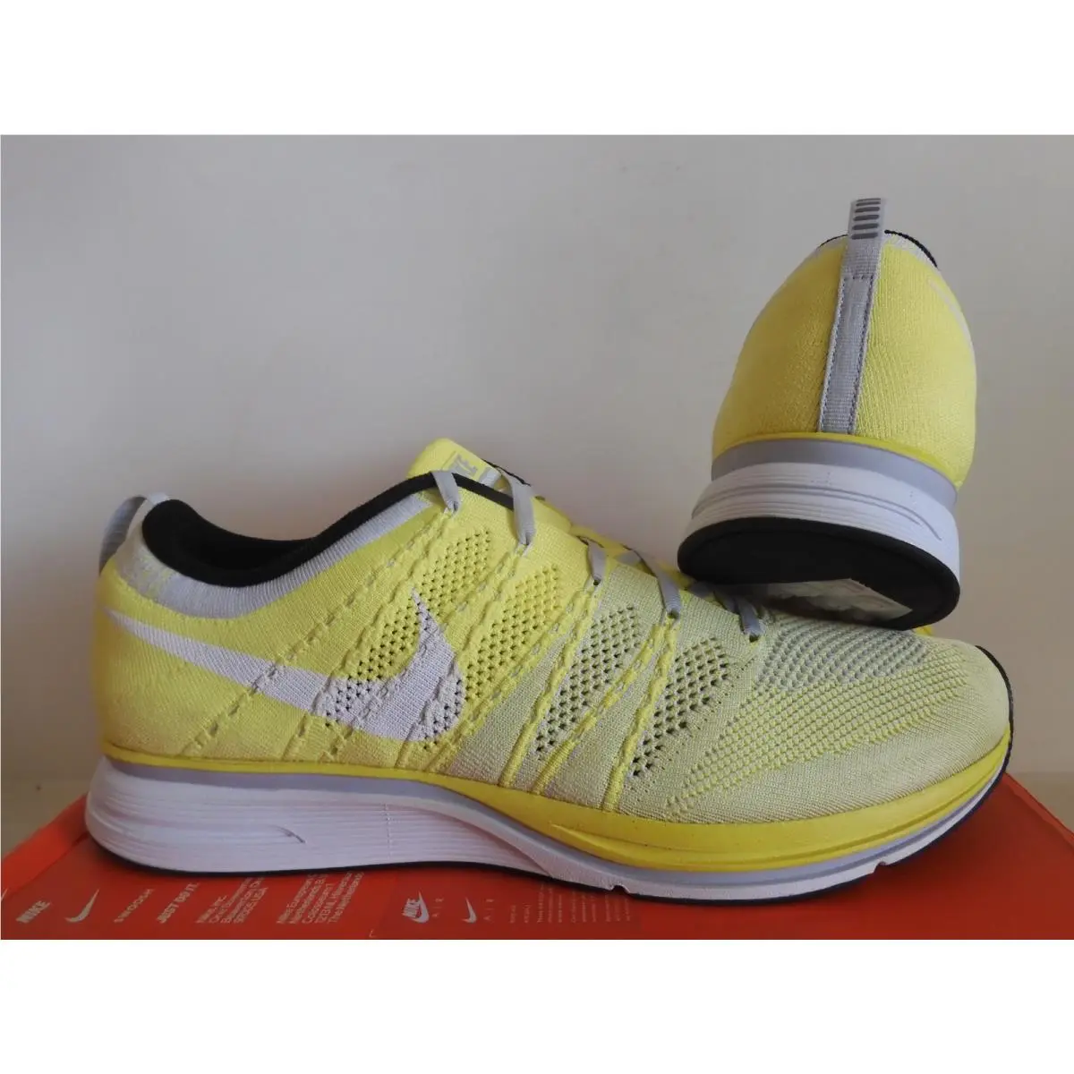Nike shoes - Nike Flyknit Trainer - Flyknit Trainer - 532984 710 - Yellow (UPC: 886668444826) 1