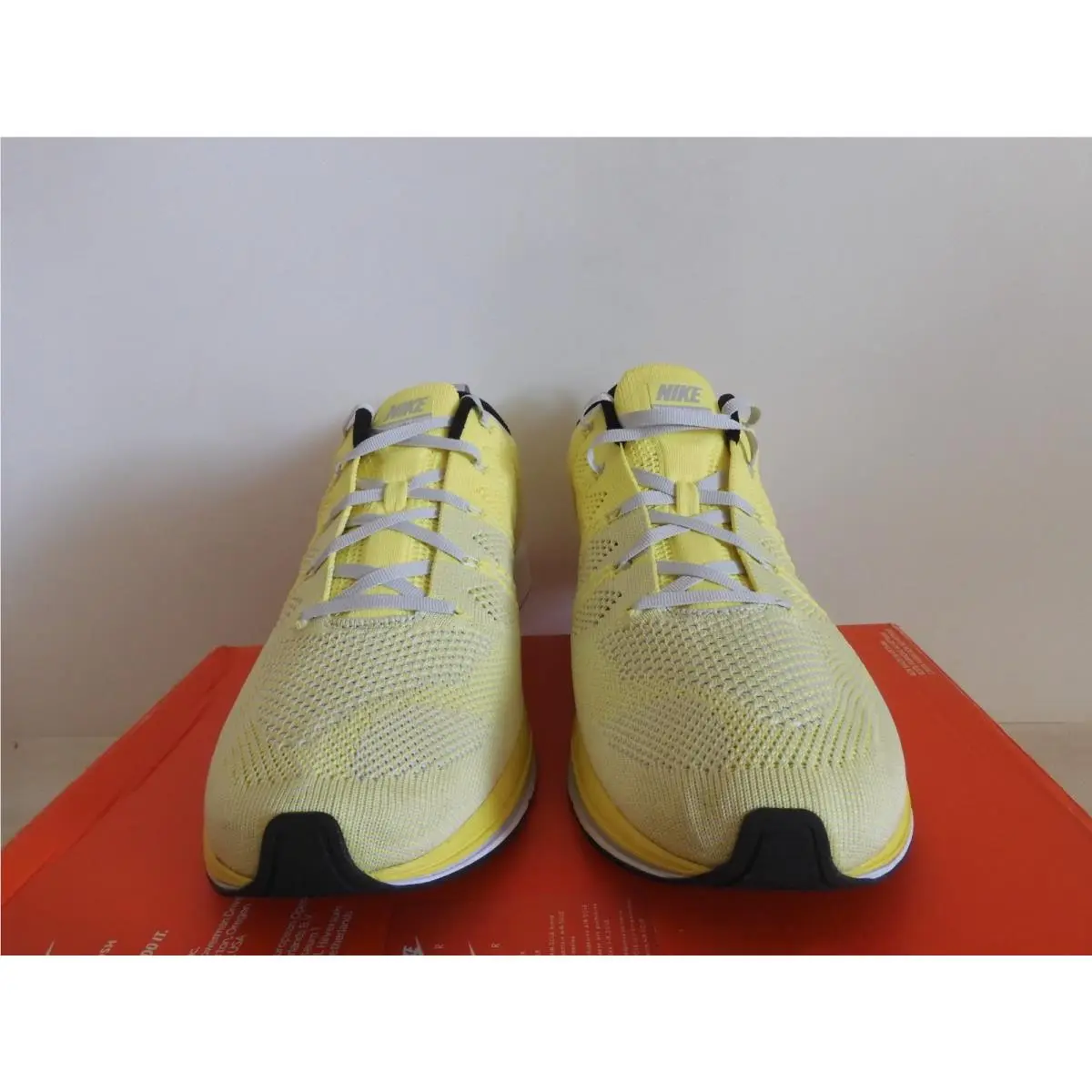 Nike shoes - Nike Flyknit Trainer - Flyknit Trainer - 532984 710 - Yellow (UPC: 886668444826) 2