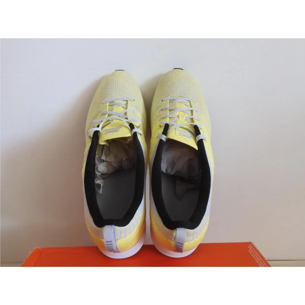 Nike shoes - Nike Flyknit Trainer - Flyknit Trainer - 532984 710 - Yellow (UPC: 886668444826) 4