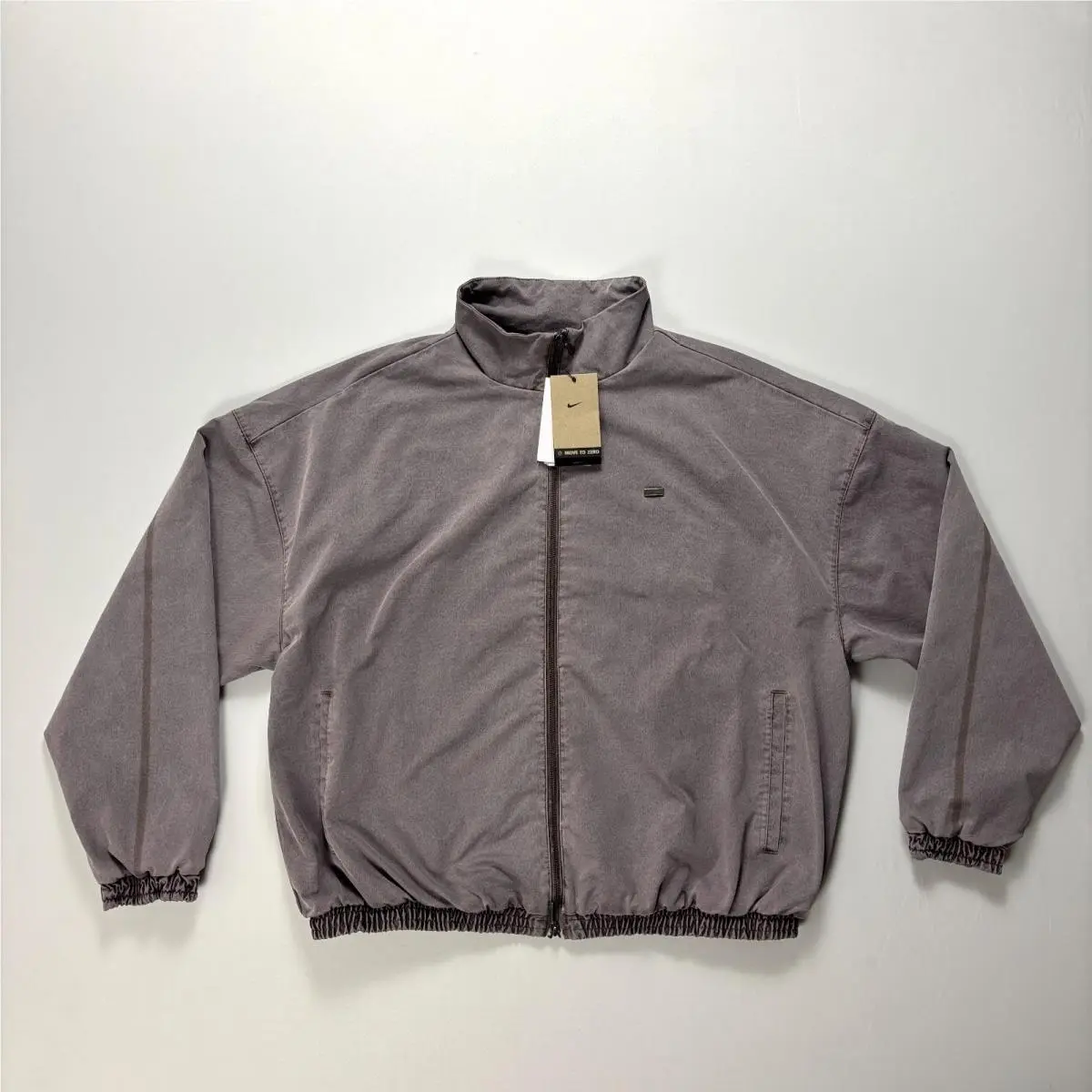 Book Men`s Nike Drifit Woven Game Jacket Size L Devin Booker Tattoo Full Zip
