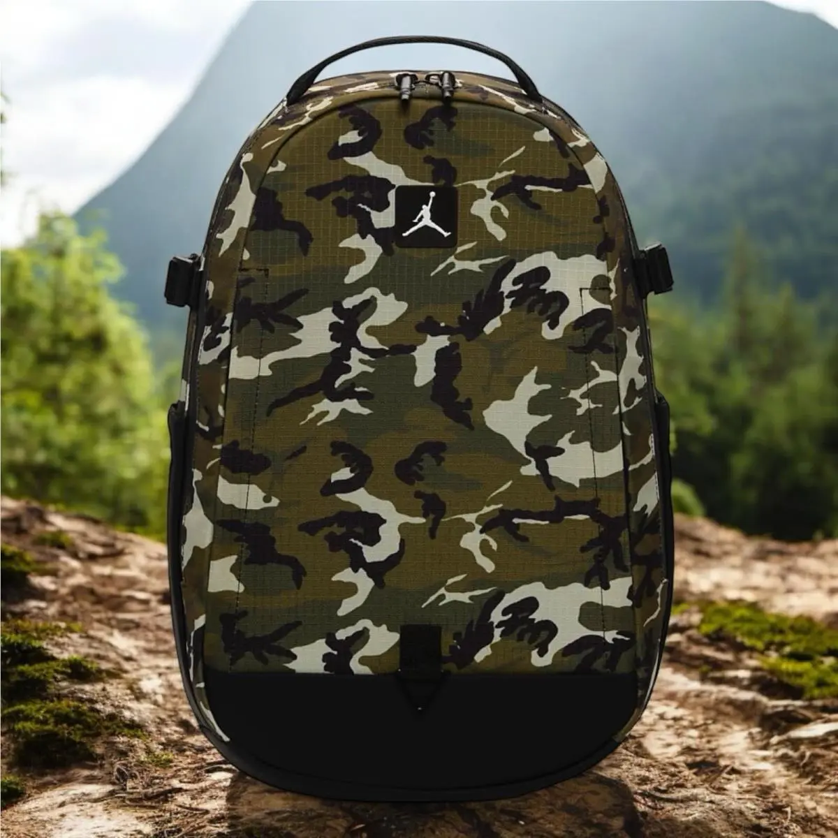 Jordan Nike Airmax Cordura Camo Lifestyle Rare Laptop Backpack Bag