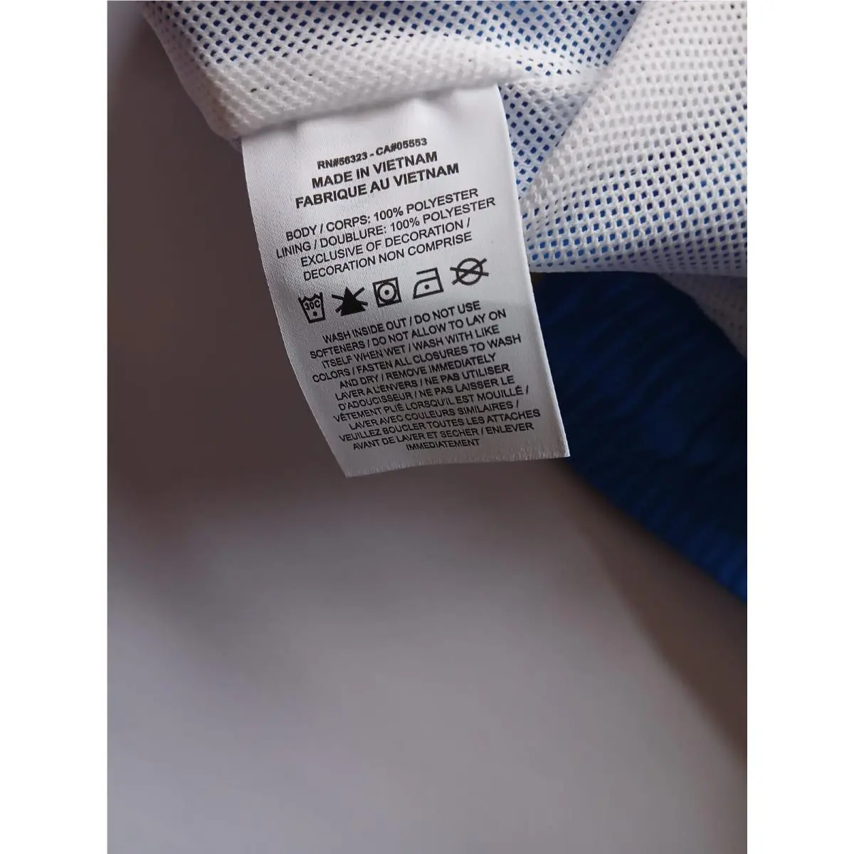 Nike clothing - Nike DX0653-406 - DX0653-406 - Blue/White (UPC: 196607380840) 3