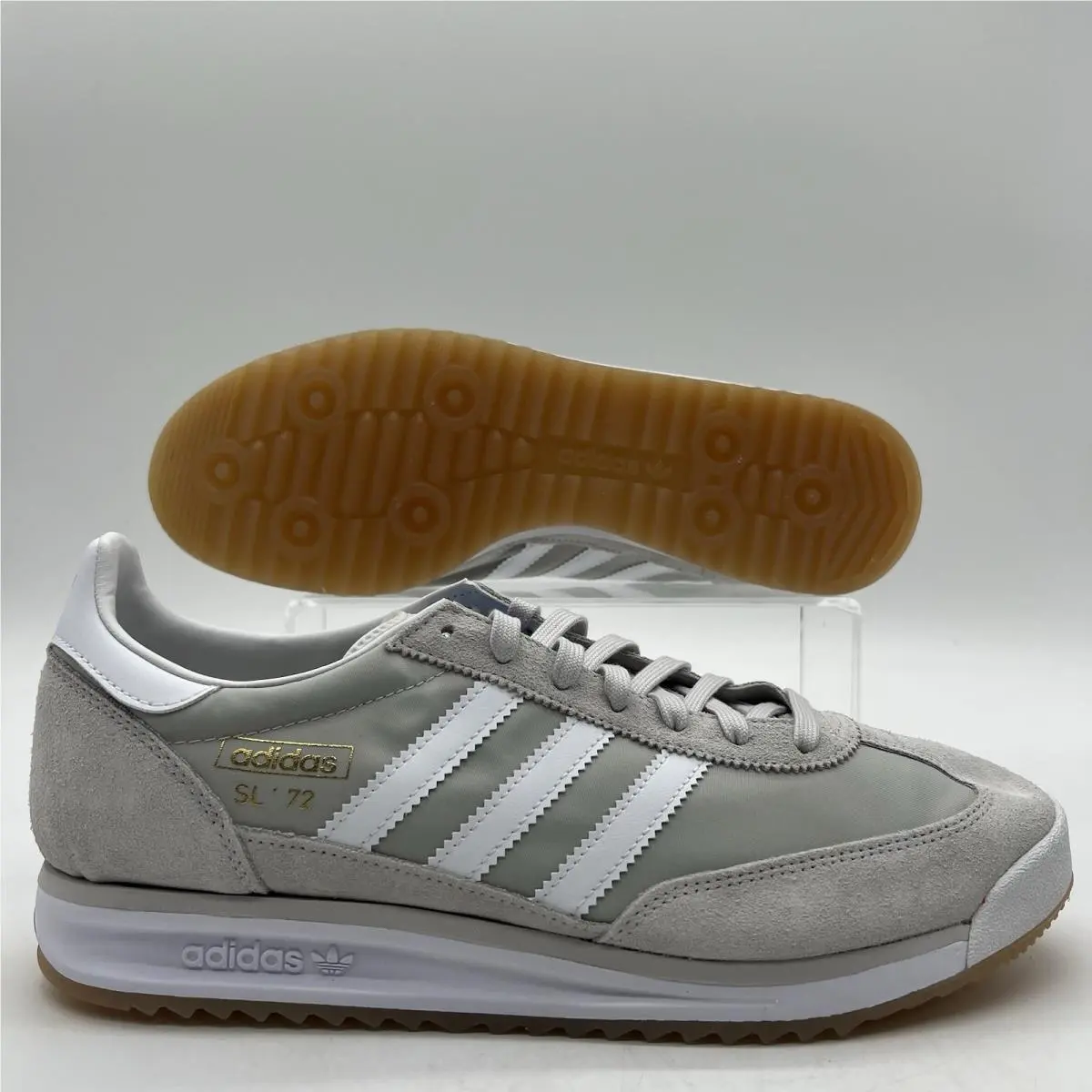 Nike Mens Size 12 Adidas SL 72 RS White Grey Casual Sneaker JI1281