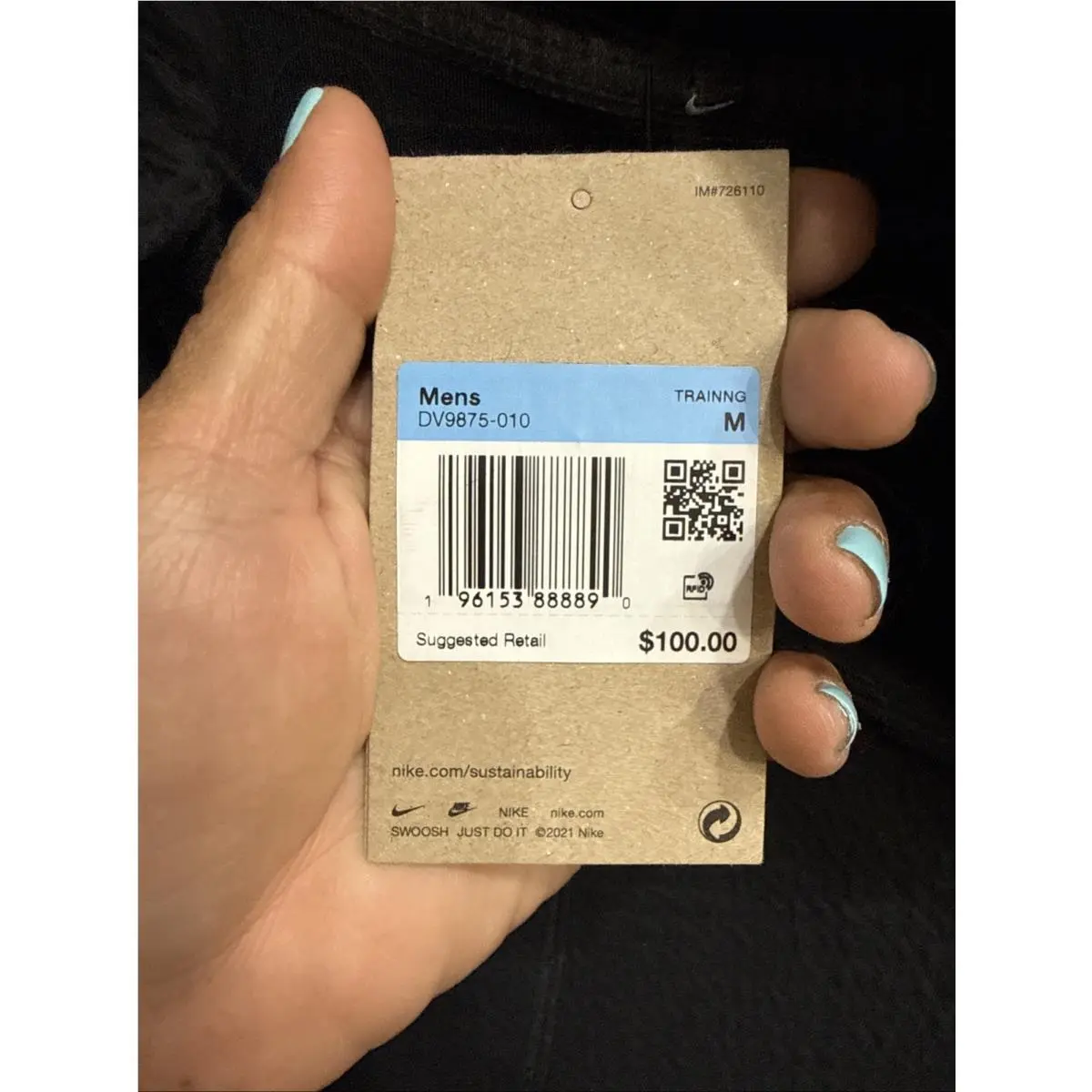 Nike clothing - DV9875 - DV9875 - Black 1