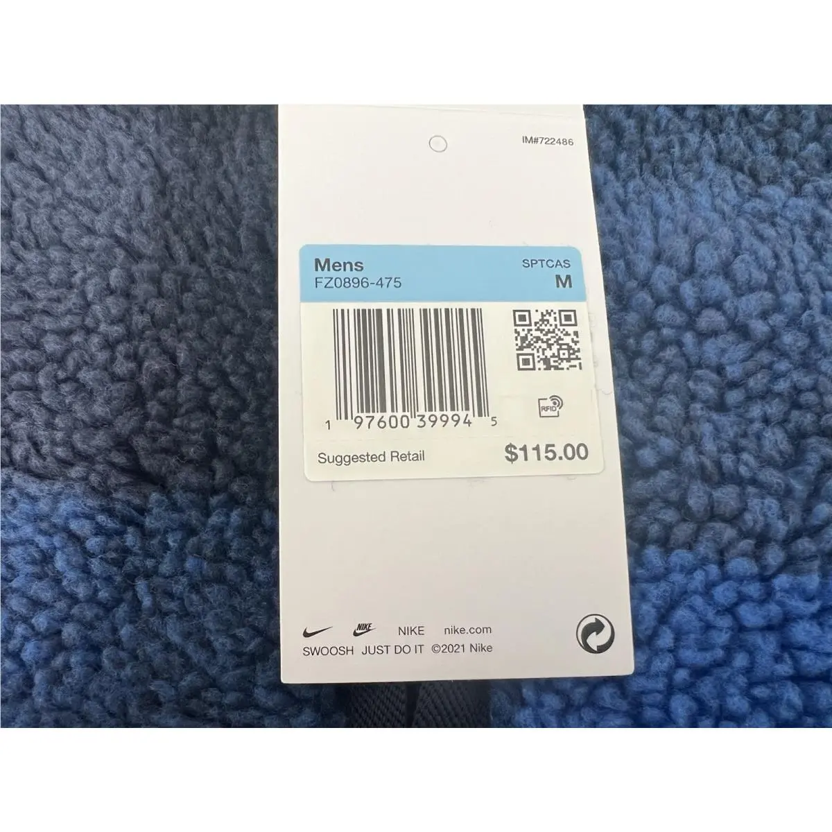 Nike clothing - FZ0896475 - FZ0896475 - Blue (UPC: 197600399945) 17