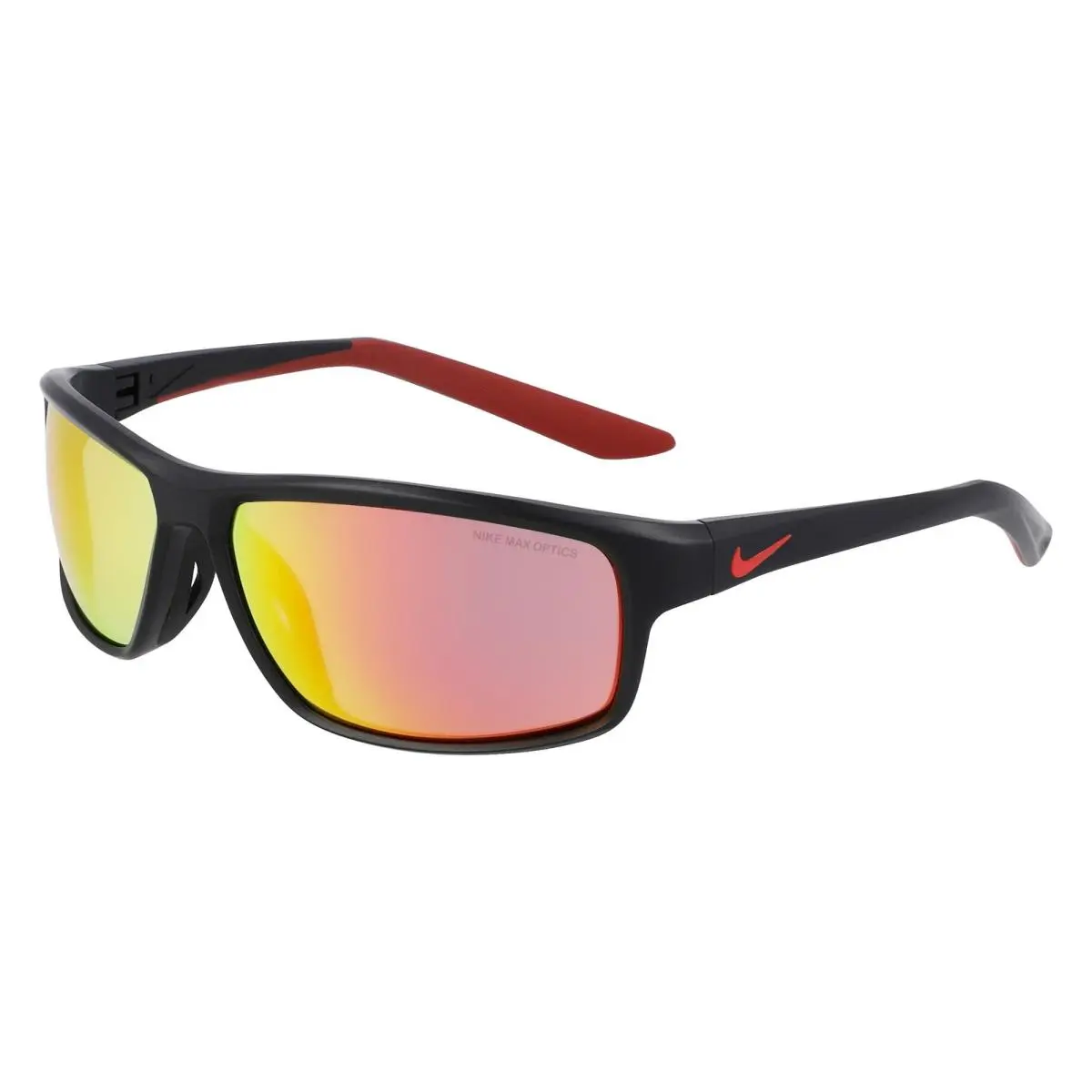 Nike Rabid 22 M DV 2153 Matte Black/red Mirror 010 Size 62 Sunglasses