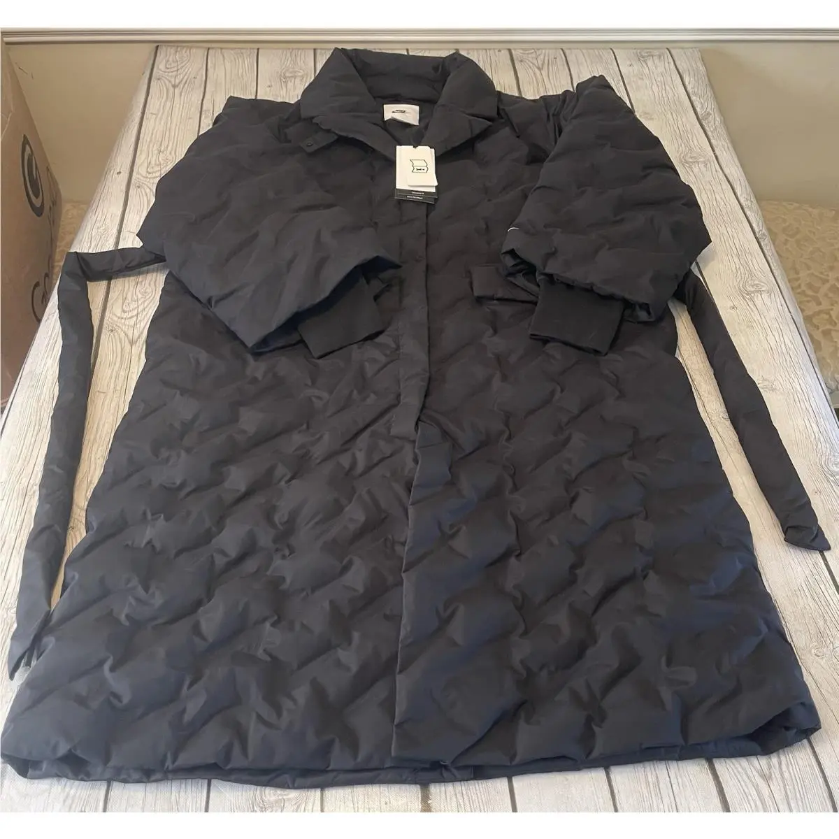 Nike Therma-fit Down Oversized Trench Coat IB2010-010 Women Size Medium