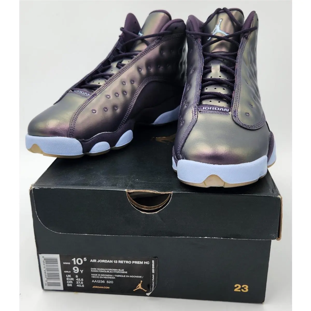 Nike shoes - Air Jordan 13 Retro - Air Retro - AA1236-520 - Purple (UPC: 00888412280902) 0