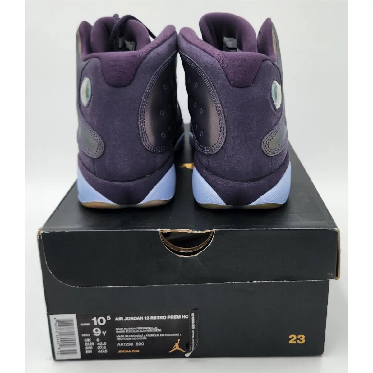 Nike shoes - Air Jordan 13 Retro - Air Retro - AA1236-520 - Purple (UPC: 00888412280902) 2