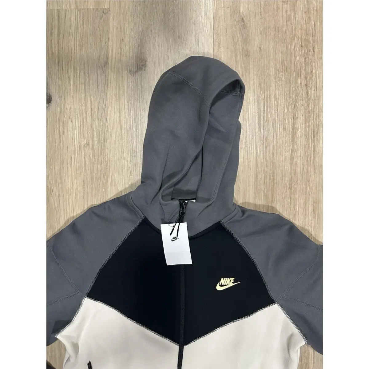Nike clothing - Lt Orewood/Iron Grey-Black-Gold (UPC: 196977341977) 1