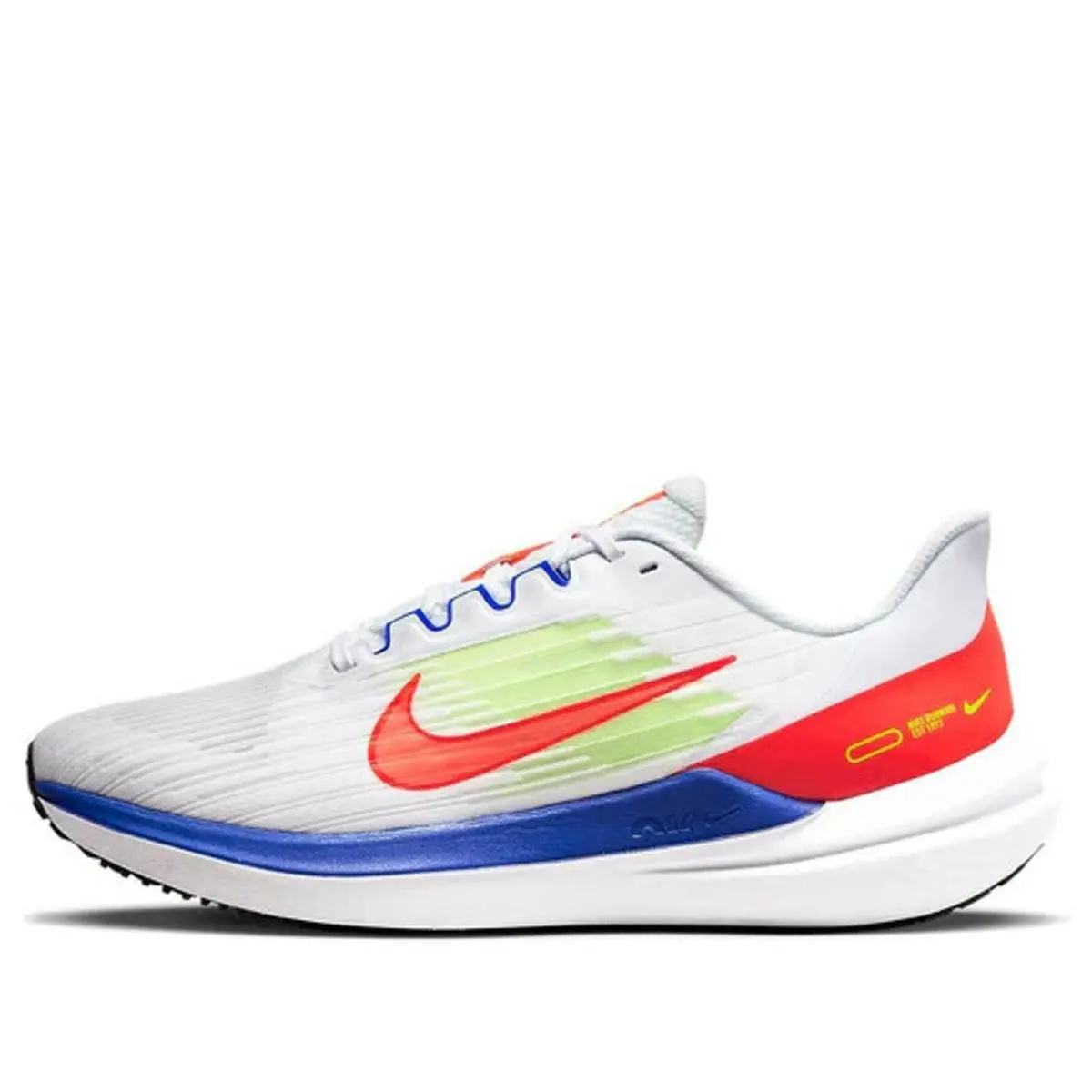 Nike shoes - White Crimson-Racer Blue 1
