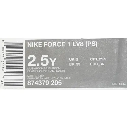 Nike shoes - Nike Air Force 1 LV8 - Mushroom 0