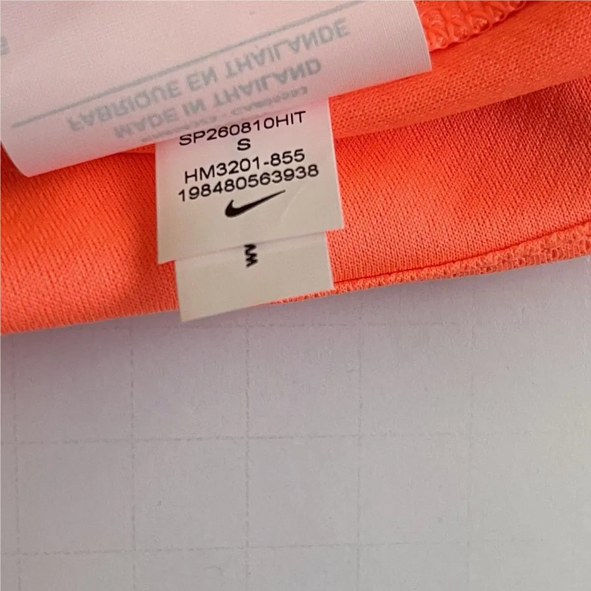 Nike clothing - Nike Dri-Fit - Bright Mango/Midnight Navy/Midnight Navy 9