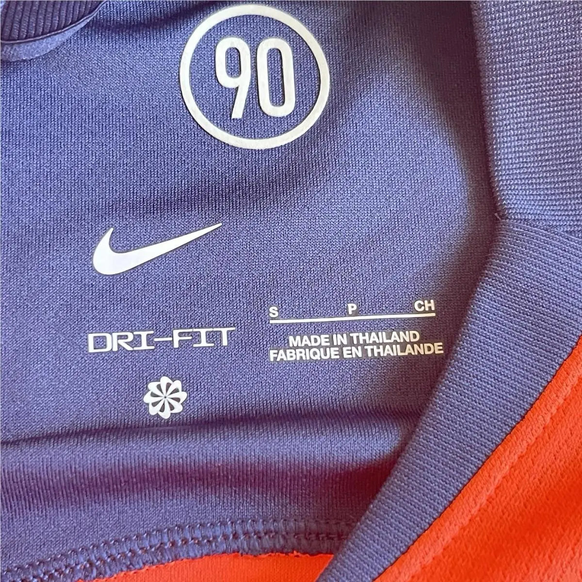 Nike clothing - Nike Dri-Fit - Bright Mango/Midnight Navy/Midnight Navy 10