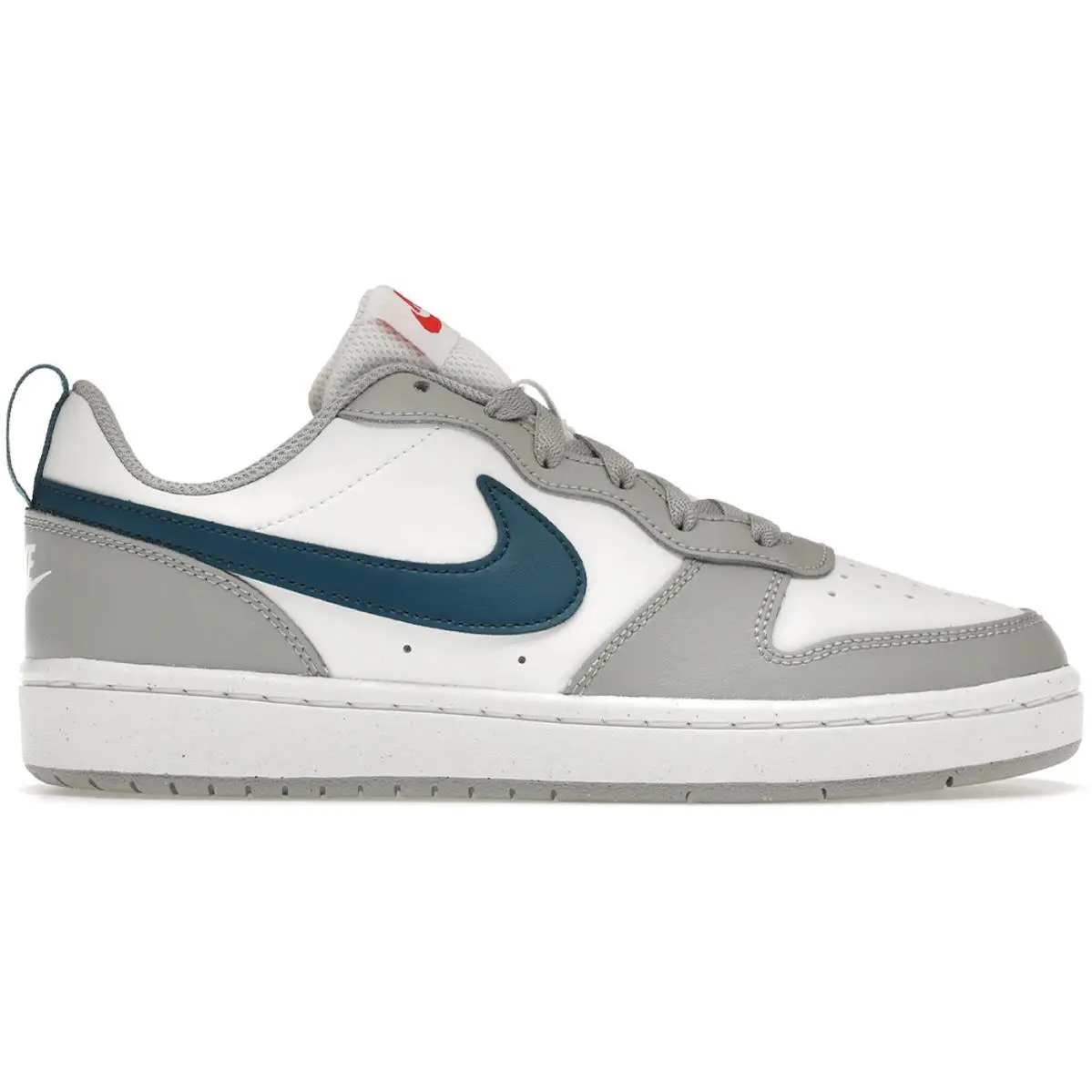 Size 4.5Y Nike Court Borough Low 2 Light Smoke Grey GS