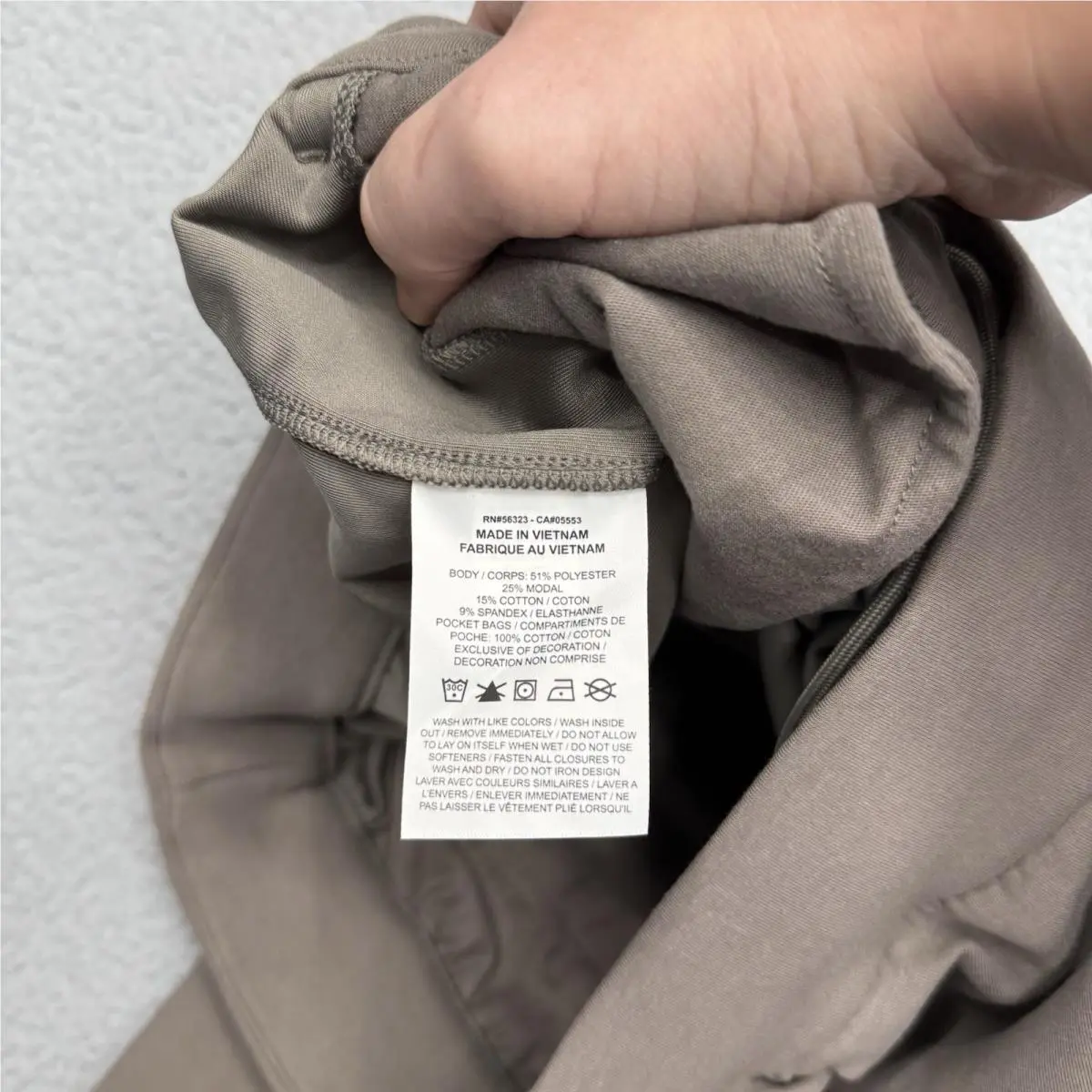 Nike clothing - Nike 24.7 - HQ6970289 - Gray (UPC: 197859455577) 6