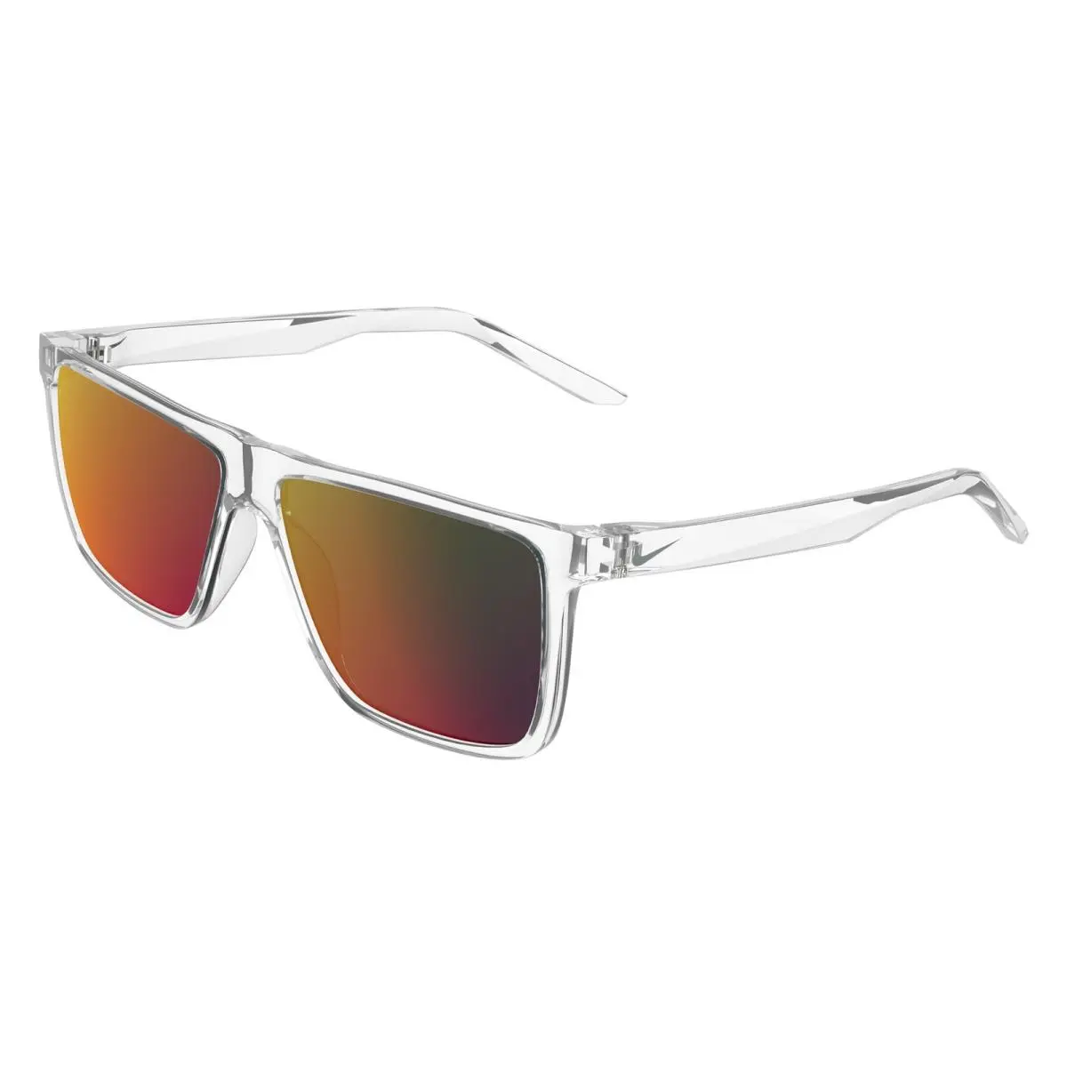 Blaze P IQ 7183 X Clear / Polar Red Mirror 925 Size 58 Sunglasses by Nike
