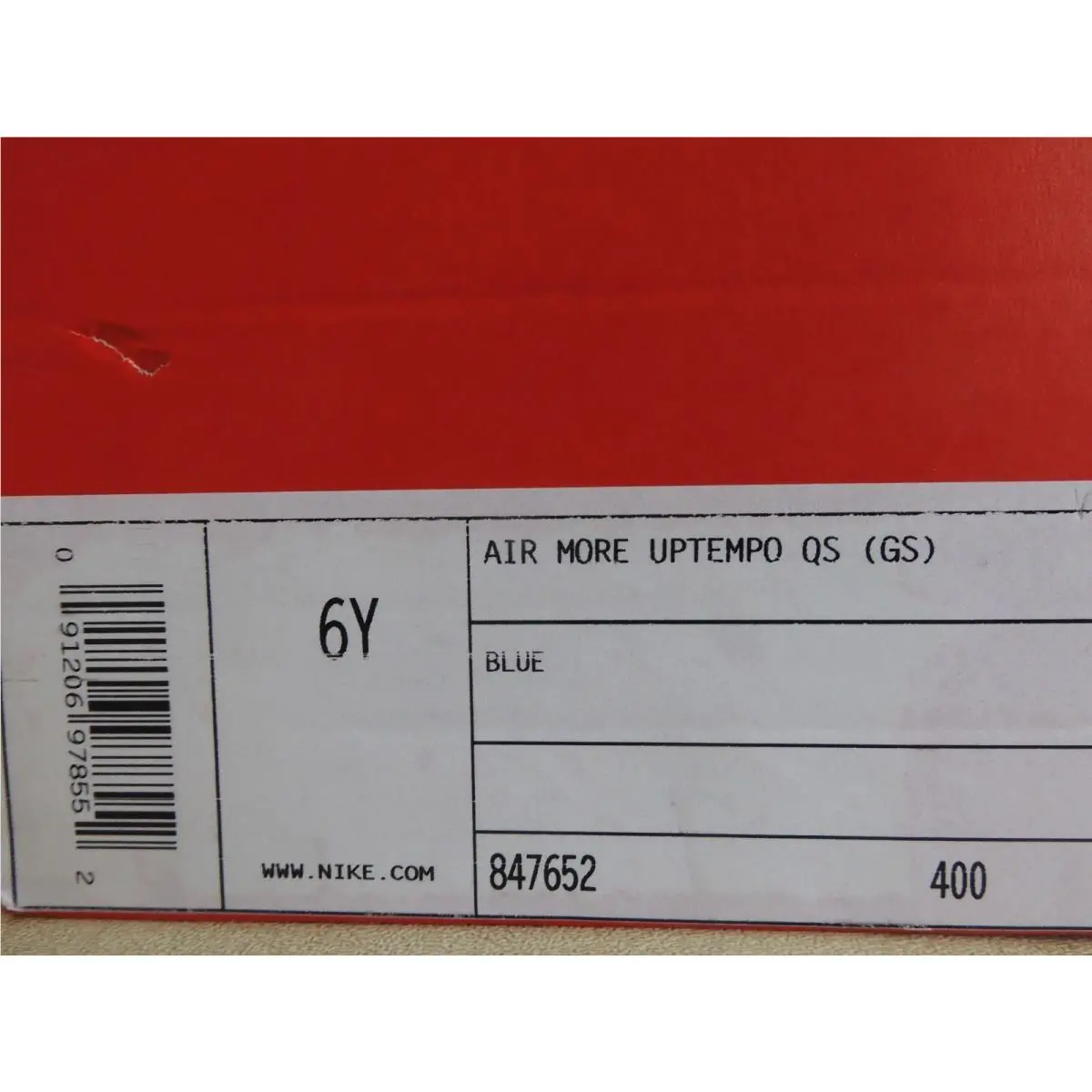 Nike shoes - Nike Air More Uptempo - Air More Uptempo - Multicolor (UPC: 091206978552) 6