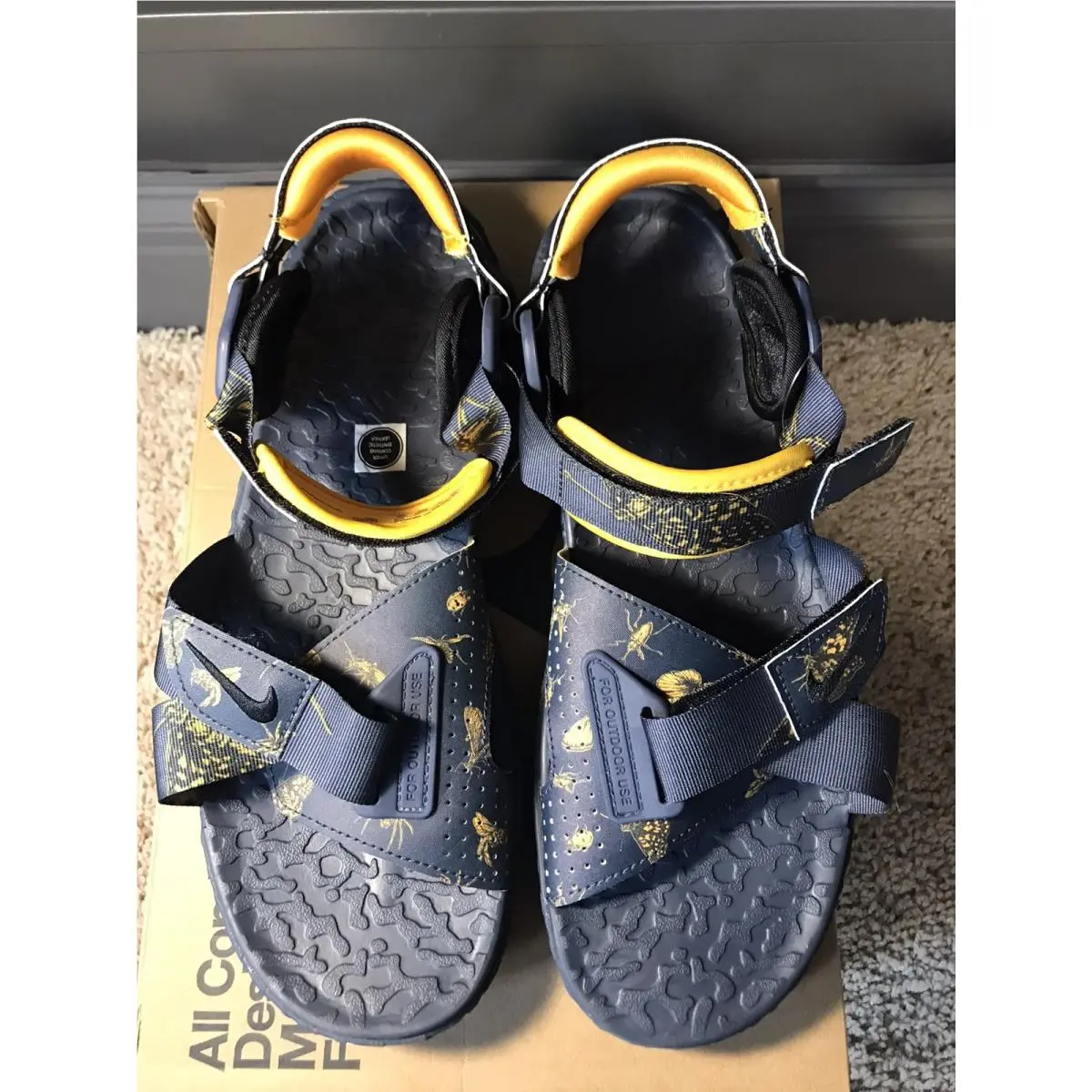 Nike shoes - Nike Sandals - Sandals - Blue (UPC: 196148463293) 0