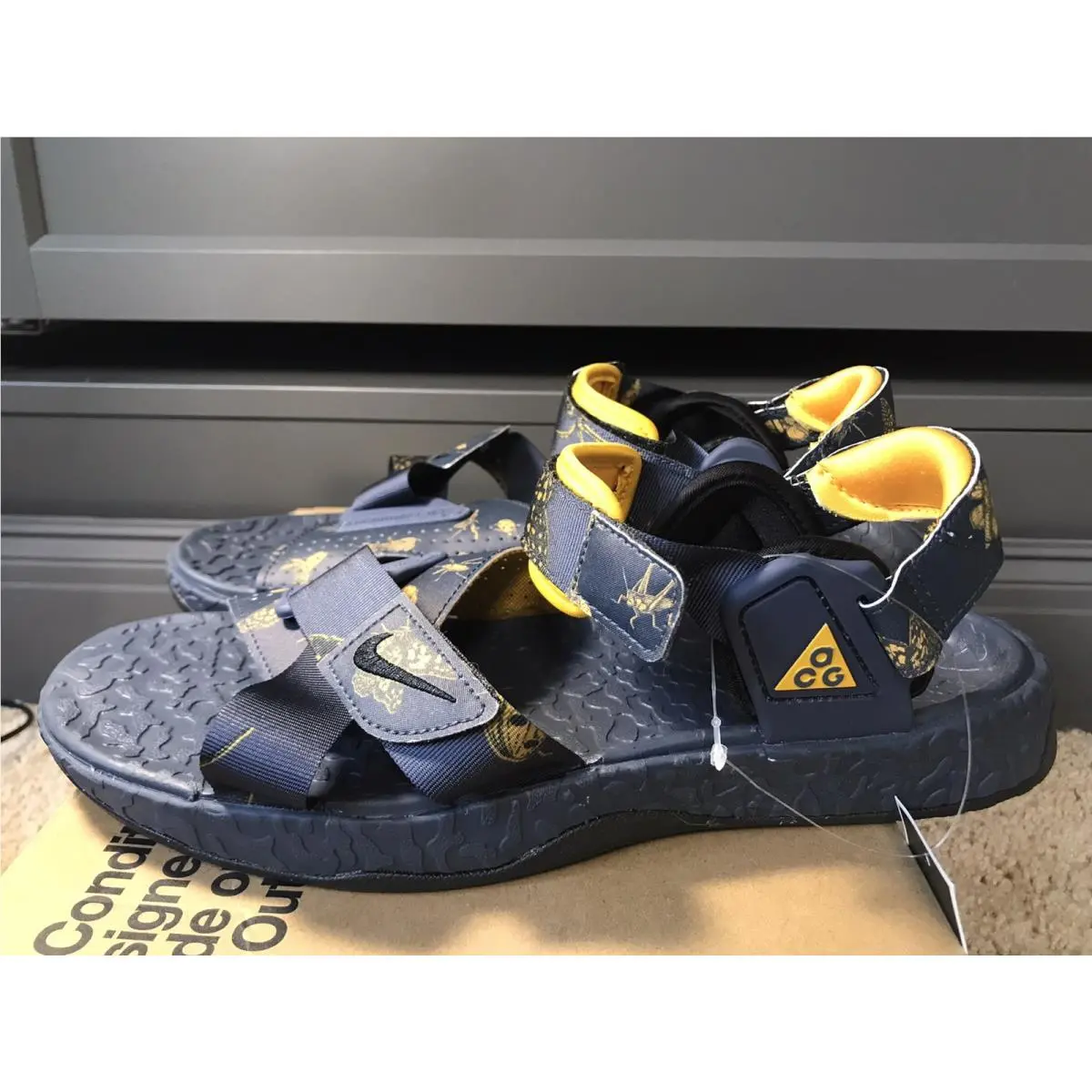 Nike shoes - Nike Sandals - Sandals - Blue (UPC: 196148463293) 2