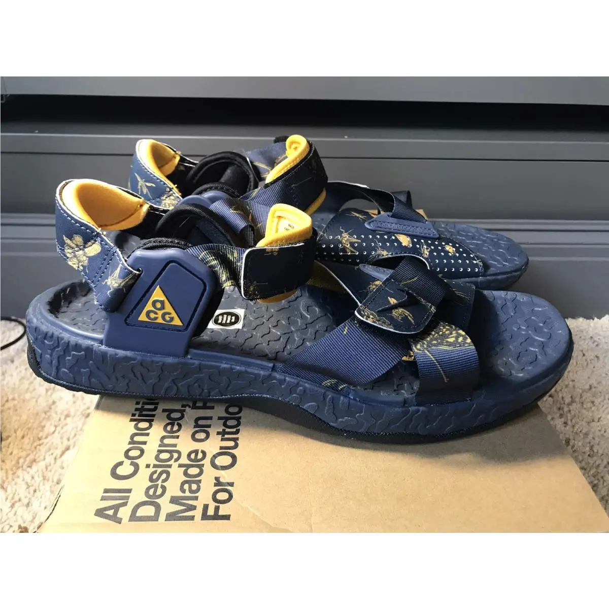 Nike shoes - Nike Sandals - Sandals - Blue (UPC: 196148463293) 6