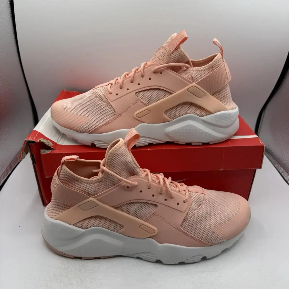 Nike Air Huarache Run Ultra Running Shoes Mens Sz 13 Arctic Orange 833147-801