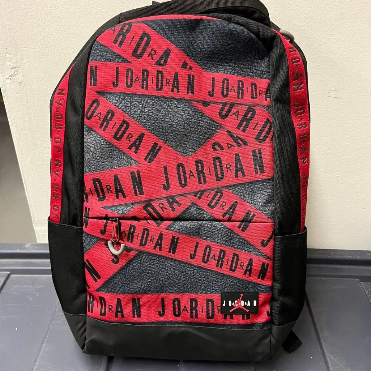 Nike Air Jordan 23 Chicago Bulls Caution Laptop Large Backpack Bag