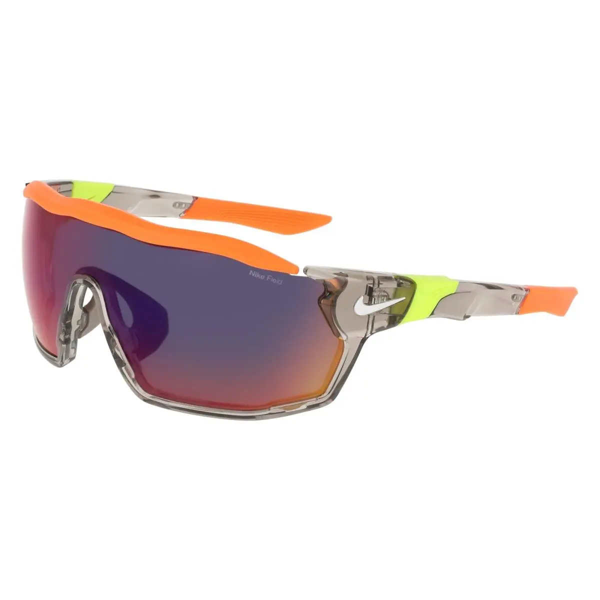 Nike Show X Rush E DZ 7369 College Grey / Field Tint 009 Size 58 Sunglasses