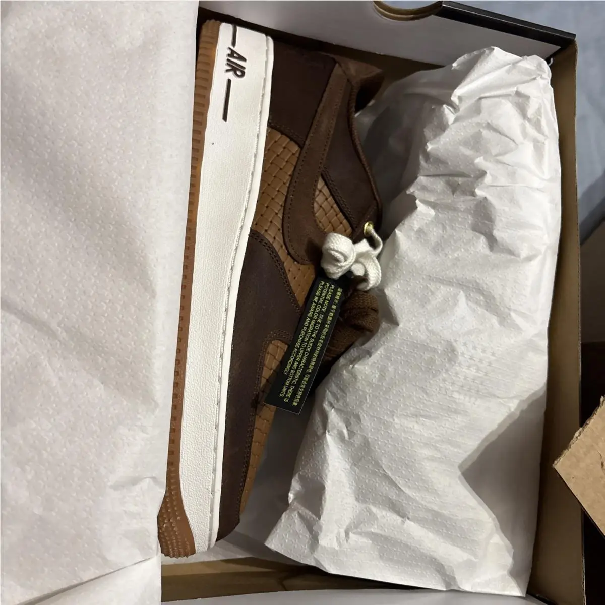 Nike shoes - Nike Air Force 1 - Air Force - IB6388-001 - Brown 3