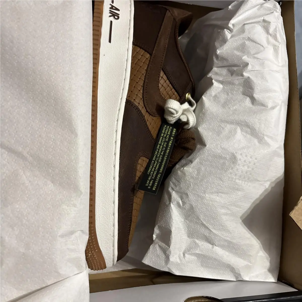 Nike shoes - Nike Air Force 1 - Air Force - IB6388-001 - Brown 4