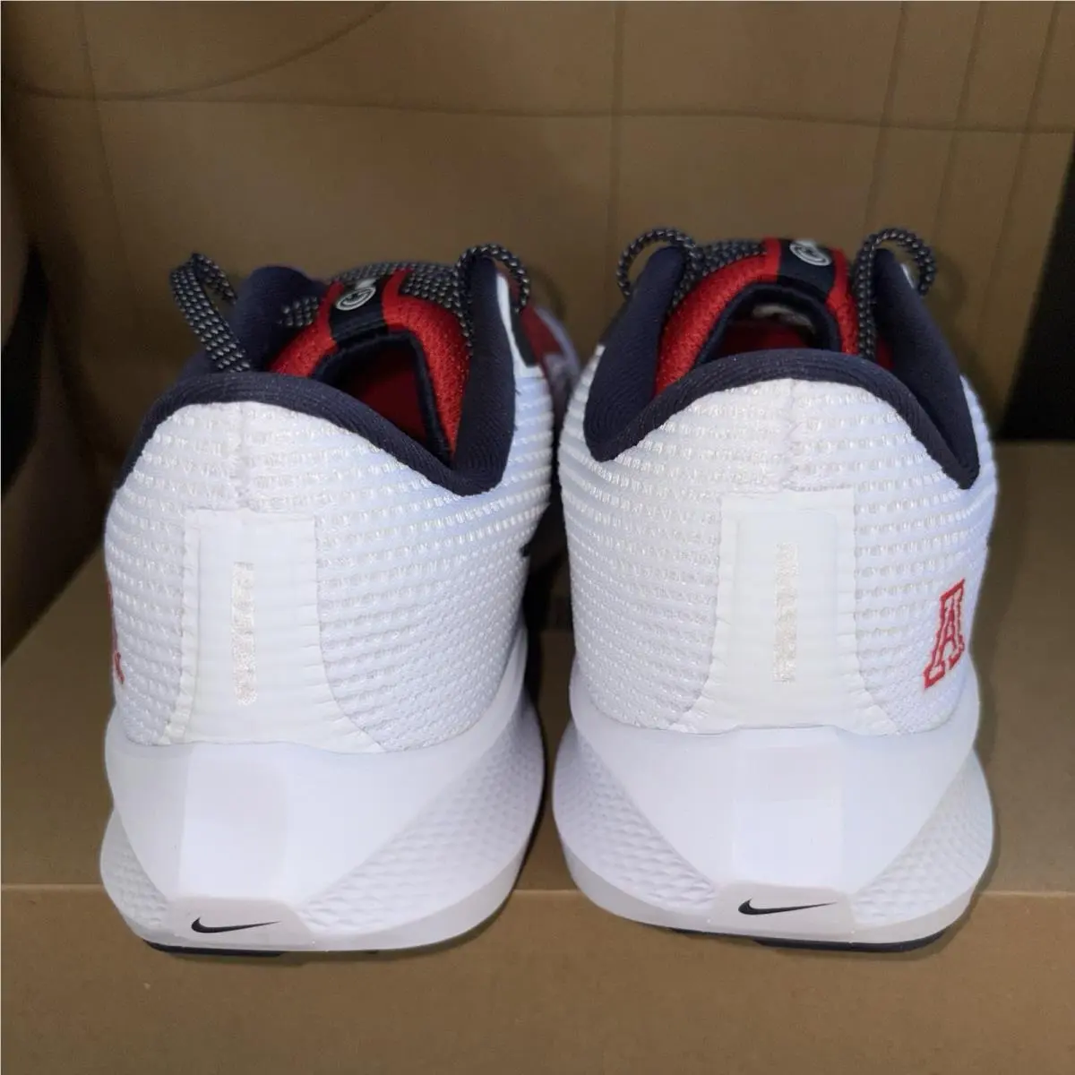 Nike shoes - Nike Air Zoom Pegasus 40 - DZ5945-100 - White, Manufacturer: White/University Red/College Navy 3
