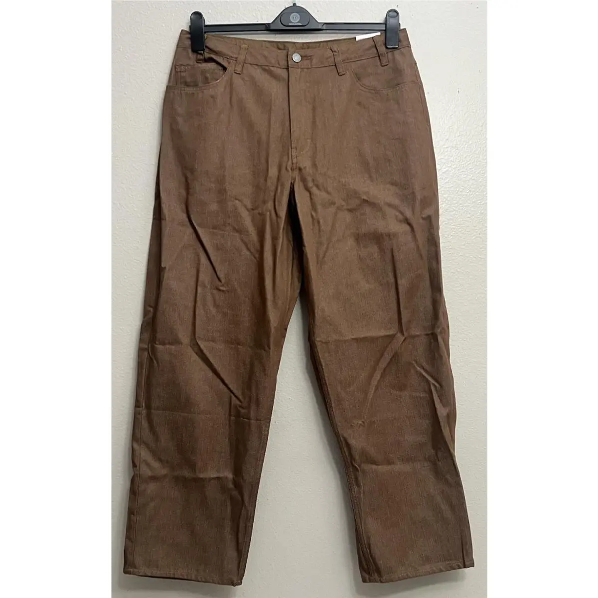 Nike SB Loose Fit Denim Skate Pants Mosswood Brown Mens Size 34 IB2992 235